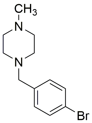 1-(4-Bromobenzyl)-4-methylpiperazine