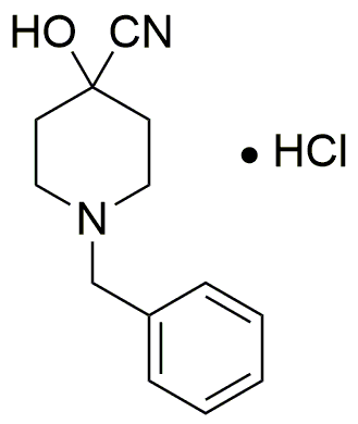 1-Benzyl-4-cyano-4-hydroxypiperidine hydrochloride
