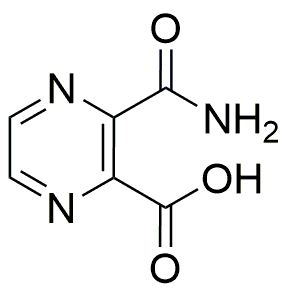Pyrazine-2,3-dicarboxylic acid monoamide