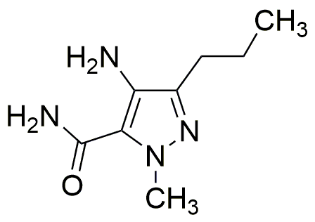 4-Amino-1-méthyl-3-propylpyrazole-5-carboxamide