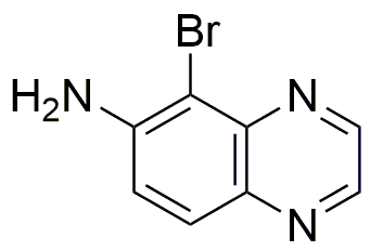 6-Amino-5-bromoquinoxaline