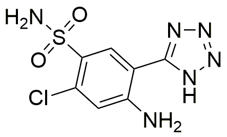 5-(2-Amino-4-chloro-5-sulfamoylphenyl)-1H-tetrazole