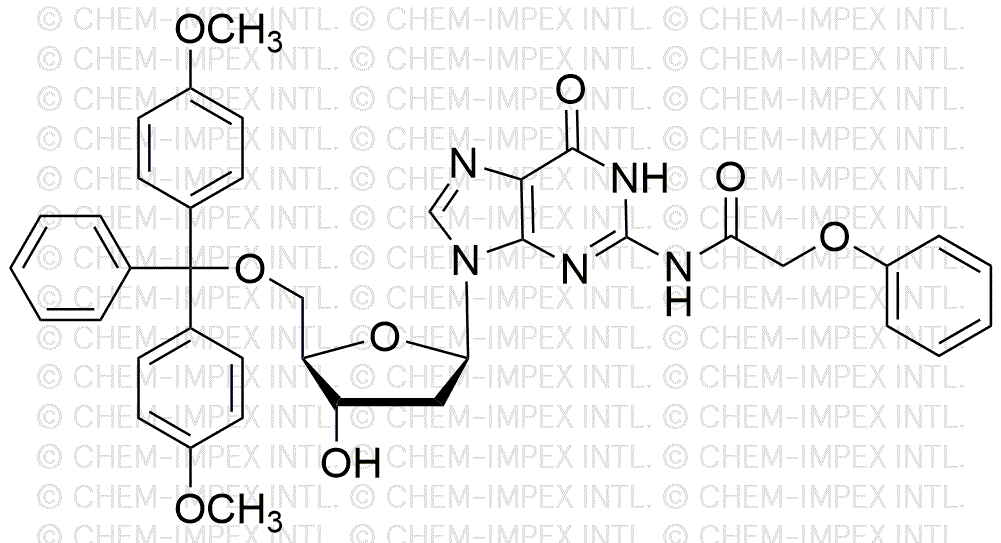 5'-O-(4,4'-diméthoxytrityl)-N2-(phénoxyacétyl)-2'-désoxyguanosine