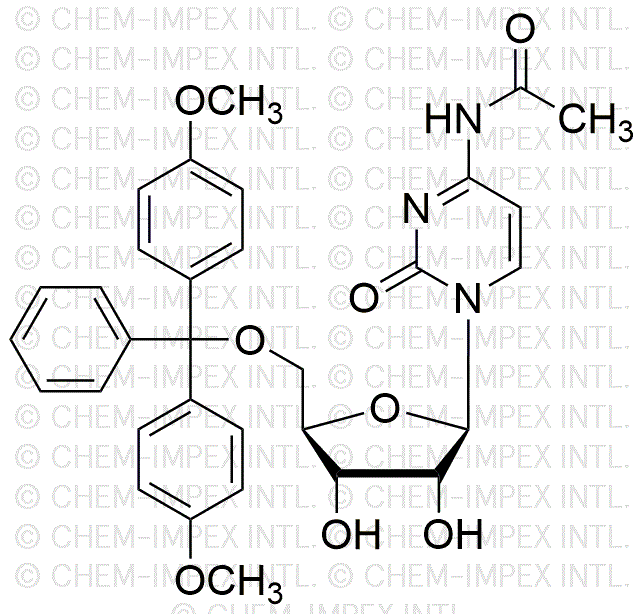 5'-O-(4,4'-diméthoxytrityl)-N4-acétyl-cytidine