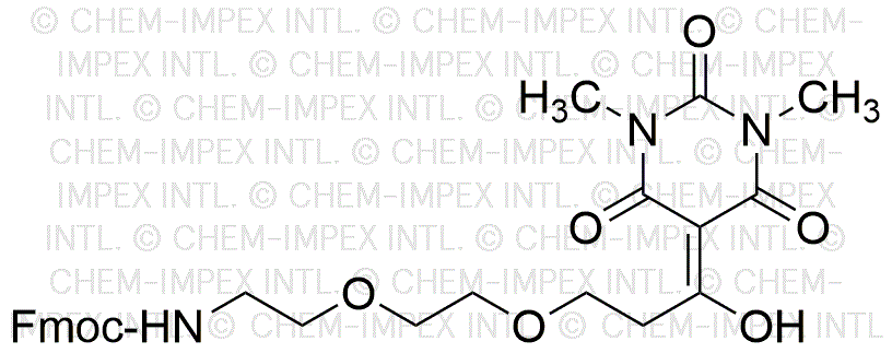 N-Fmoc-N-(2&dash;{2&dash;3&dash;1,3&dash;imethyl&dash;,4,6&dash;rioxo&dash;,3&dash;iazinan&dash;&dash;lidene)&dash;&dash;ydroxypropoxy]ethoxy}ethyl)carbamate