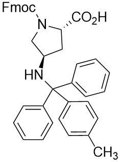 Fmoc-(2S,4R)-4&dash;{[(4&dash;ethylphenyl)diphenylmethyl]amino}proline
