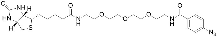 Biotin-PEG3-phenyl azide