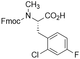 Fmoc-N-methyl-2-chloro-4-fluoro-L-phenylalanine