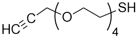 Alkyne-PEG4-thiol
