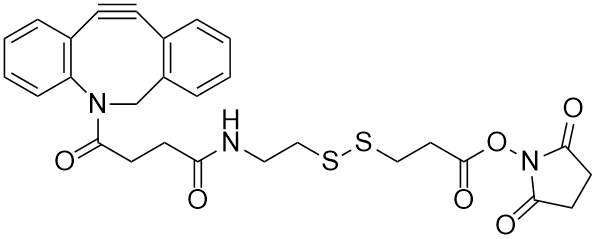 DBCO-CONH-S-S-CO2NHS ester