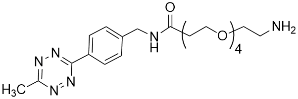 Methyltetrazine-CH2NHCO-PEG4-amine