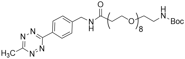 Methyltetrazine-CH2NHCO-PEG8-CH2CH2NH-Boc