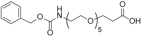 Carbobenzyloxy-amino-PEG5-acid