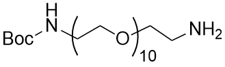 Boc-amino-PEG10-amine