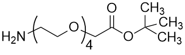 Amino-PEG4-acetic acid tert- butyl ester