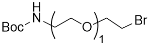 Boc-amino-PEG1-bromide