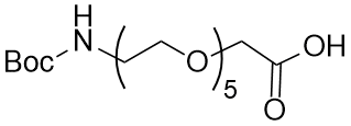 Boc-amino-PEG5-acetic acid