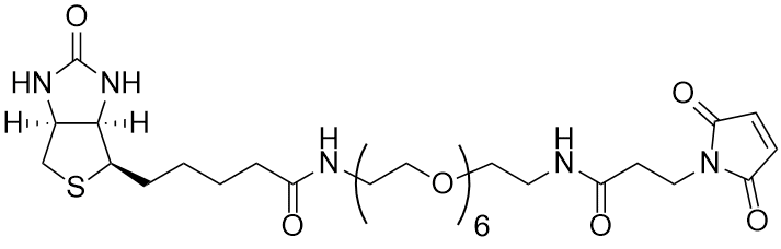 Biotin-PEG6-NH-Mal