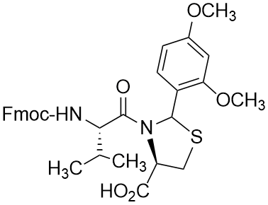Fmoc-Val-Cys(Psi(Dmp,H)Pro)-OH