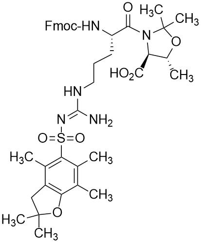 Fmoc-Arg(Pbf)-Thr(Psi(Me,Me)Pro)-OH