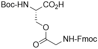 Boc-Ser(Fmoc-Gly)-OH