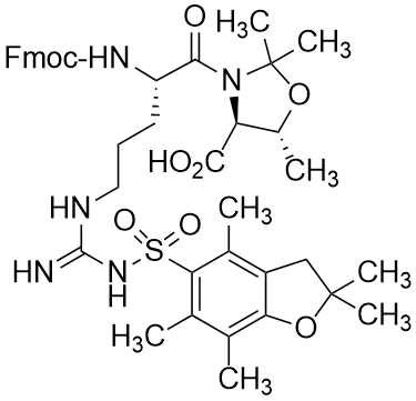 Fmoc-Arg(Pbf)-Thr(Psi(Me,Me)Pro)-OH