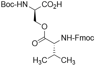 Boc-D-Ser(Fmoc-D-Val)-OH