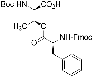 Boc-D-Thr(Fmoc-D-Phe)-OH