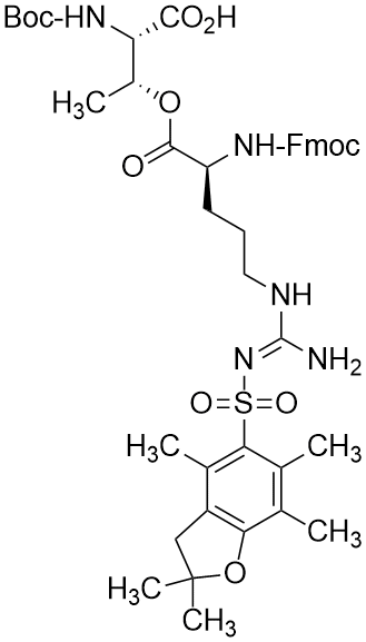 Boc-Thr(Fmoc-Arg(Pbf))-OH