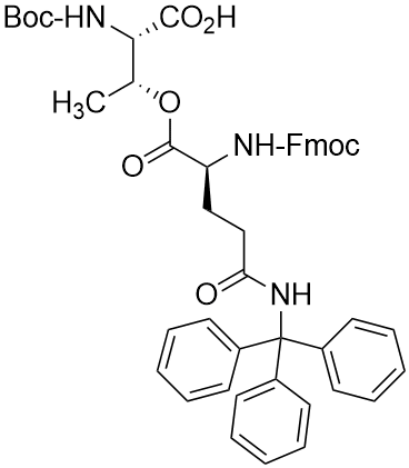 Boc-Thr(Fmoc-Gln(Trt))-OH