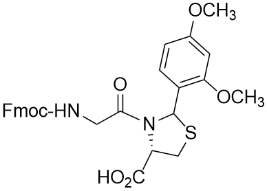 Fmoc-Gly-D-Cys[Psi(Dmp,H)Pro]-OH