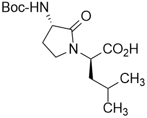 Boc-L-Freidinger's lactam (Gly-D-Leu)