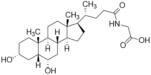 Glycohyodeoxycholic acid