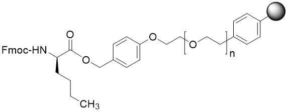 Fmoc-D-Nle TentaGel S PHB resin (0.16 - 0.26 mmol/g, 90 mm mesh)