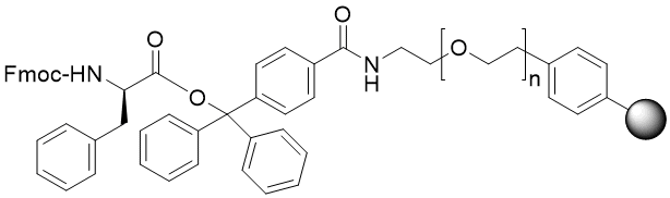 Fmoc-D-Phe TentaGel S TRT resin (0.15 - 0.25 mmol/g, 90 mm mesh)