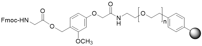 Fmoc-Gly TentaGel S AC resin (0.16 - 0.26 mmol/g, 90 mm mesh)
