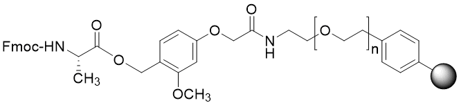 Fmoc-Ala TentaGel S AC resin (0.16 - 0.26 mmol/g, 90 mm mesh)