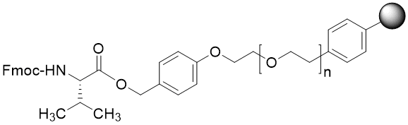 Fmoc-Val TentaGel R PHB resin (0.15 - 0.22 mmol/g, 90 mm mesh)