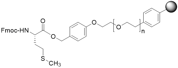 Fmoc-Met TentaGel R PHB resin (0.15 - 0.22 mmol/g, 90 mm mesh)