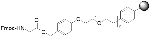 Fmoc-Gly TentaGel R PHB resin (0.15 - 0.22 mmol/g, 90 mm mesh)