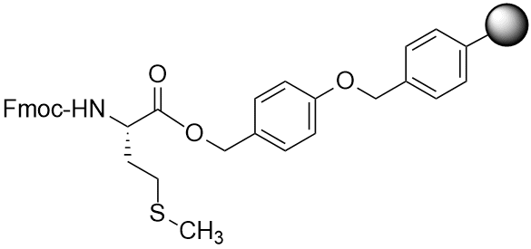 Fmoc-Met Wang resin LL (0.2 - 0.35 mmol/g, 100 - 200 mesh)