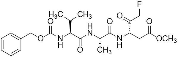 N-Benzyloxycarbonyl-Val-Ala-Asp(O-Me) fluoromethyl ketone