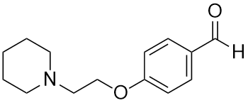 4-[2-(Piperidine1-yl)ethoxy]benzaldehyde