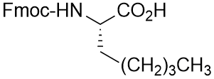 (S)-2-(Fmoc-amino)heptanoic acid