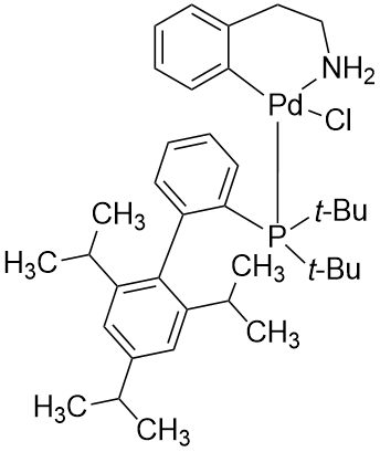 Chloro[2-(di-tert-butylphosphino)-2',4',6'-triisopropyl-1,1'-biphenyl][2-(2-aminoethyl)phenyl)]palladium(II)
