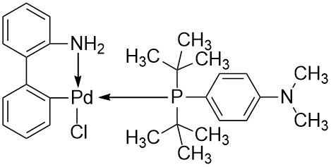 Chloro[4-(di-tert-butylphosphino)-N,N-dimethylaniline-2-(2'-aminobiphenyl)]palladium(II)