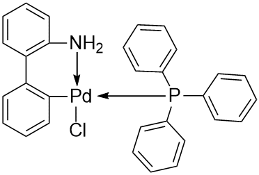 Chloro(triphenylphosphine) [2-(2'-amino-1,1'-biphenyl)]palladium(II)