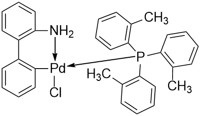 Chloro[tri(o-tolyl)phosphine][2-(2'-amino-1,1'-biphenyl)]palladium(II)