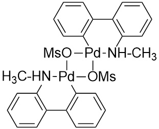 (2'-Methylamino-1,1'-biphenyl-2-yl)methanesulfonatopalladium(II) dimer
