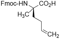 Fmoc-(R)-2-(3'-butenyl)alanine